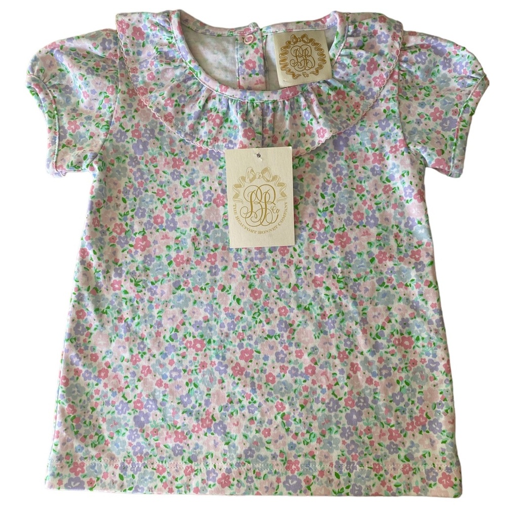 NWT The Beaufort Bonnet Company Ruffle Collar Shirt
